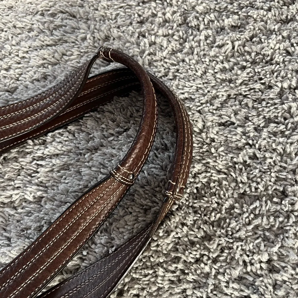 Coach Dark Brown Leather Handbag - Picture 4 of 9